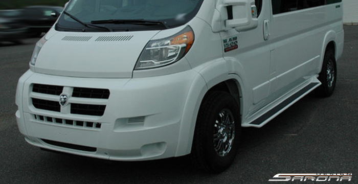 Custom Dodge Van  Running Boards (2014 - 2024) - $890.00 (Part #DG-002-SB)